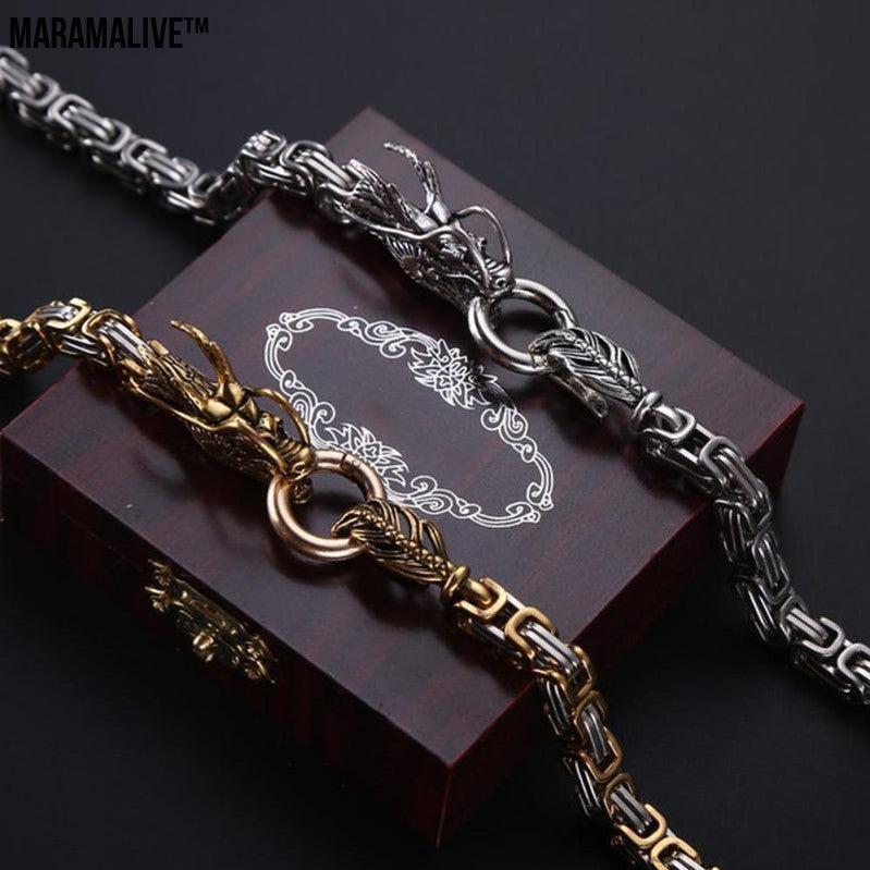 This Dragon Bracelet is a perfect accessory for any jewelry lover