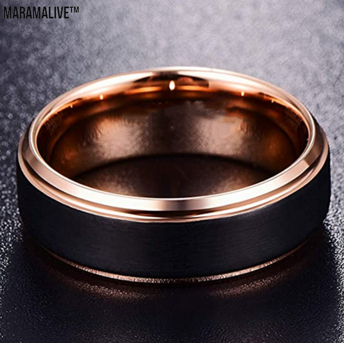 Tungsten Steel Men's Ring