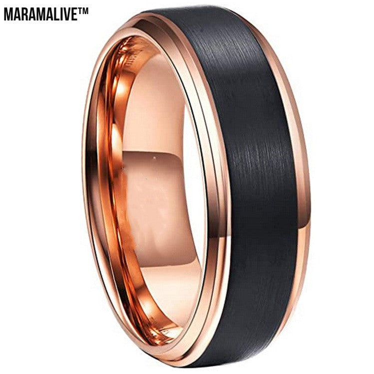 Tungsten Steel Men's Ring