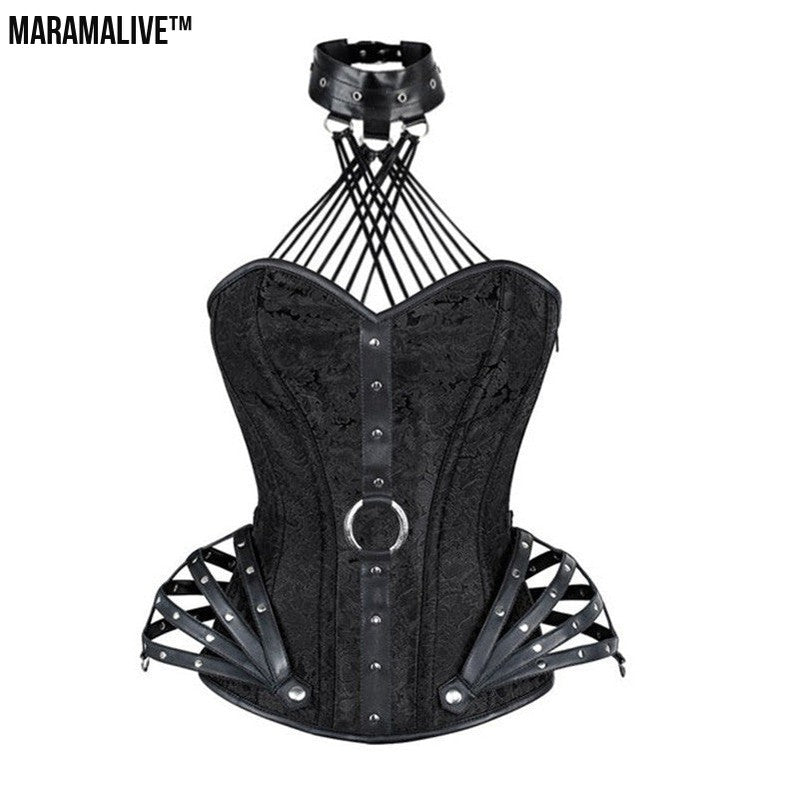 Unique Steampunk Body Shaper - Unusual Victorian Corset