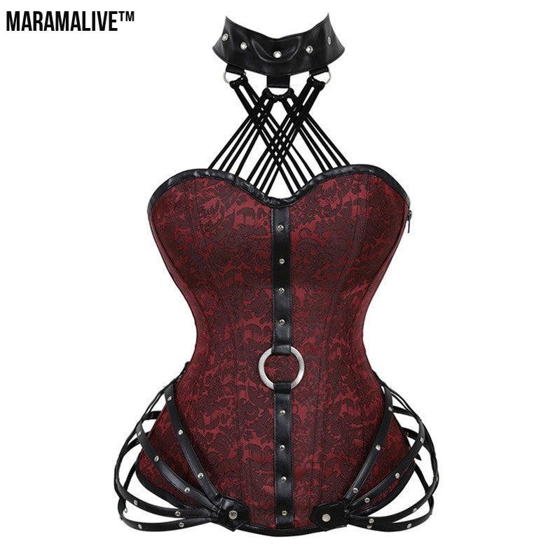 Unique Steampunk Body Shaper - Unusual Victorian Corset