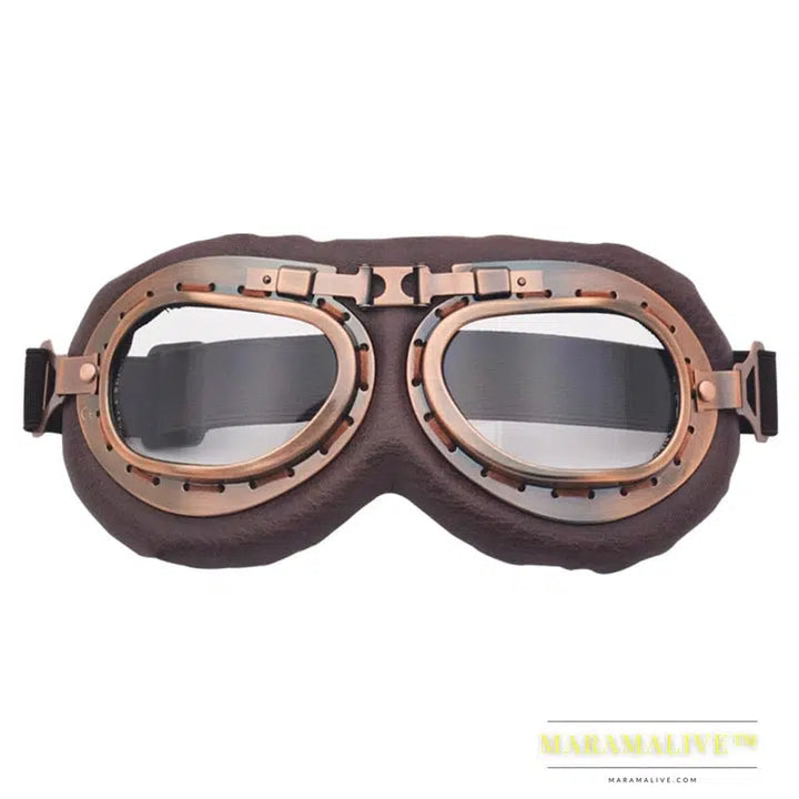 Victorian Gothic Punk Sunglasses Goggles Cosplay Rivet Steampunk Goggles Glasses Welding Punk