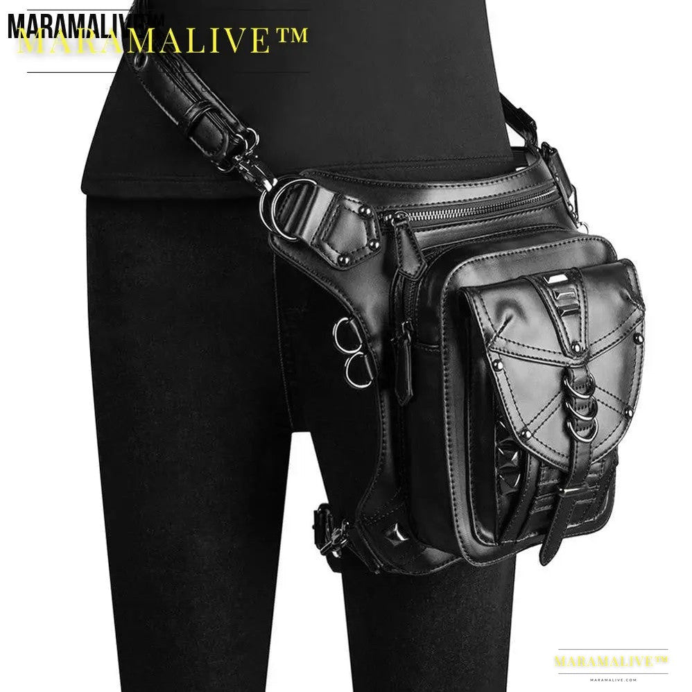 Victorian Style Steampunk belt bag for Fashion-Forward Adventurers