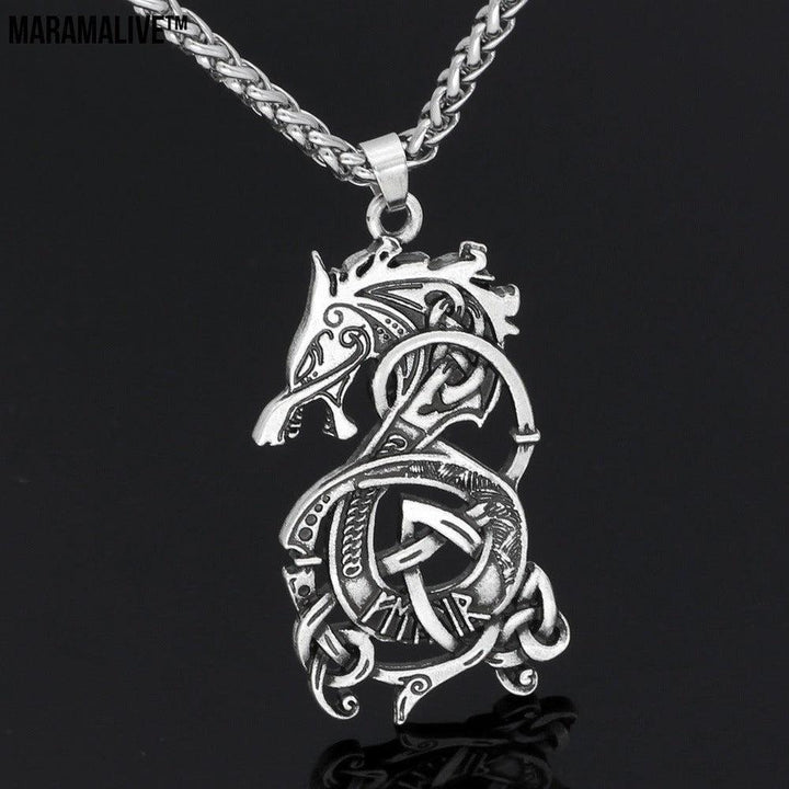 Viking Dragon Pendant