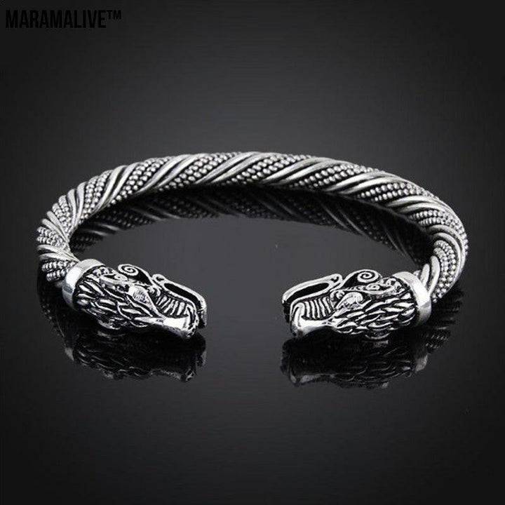 Viking Rune Dragon Bracelet