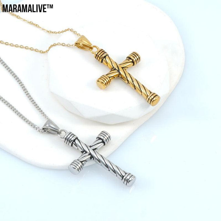 Vintage Cross Necklace