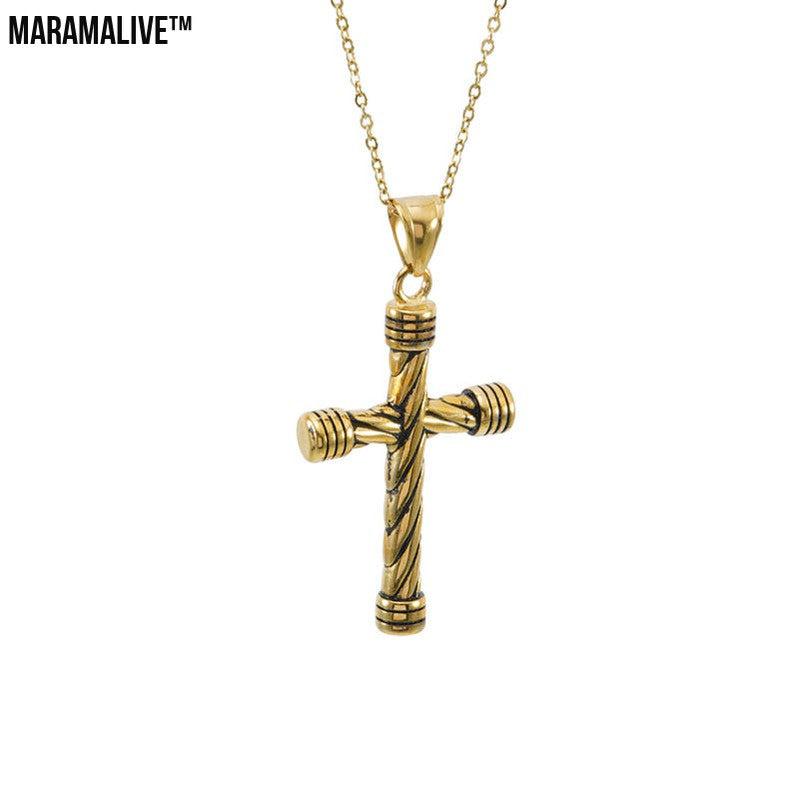 Vintage Cross Necklace