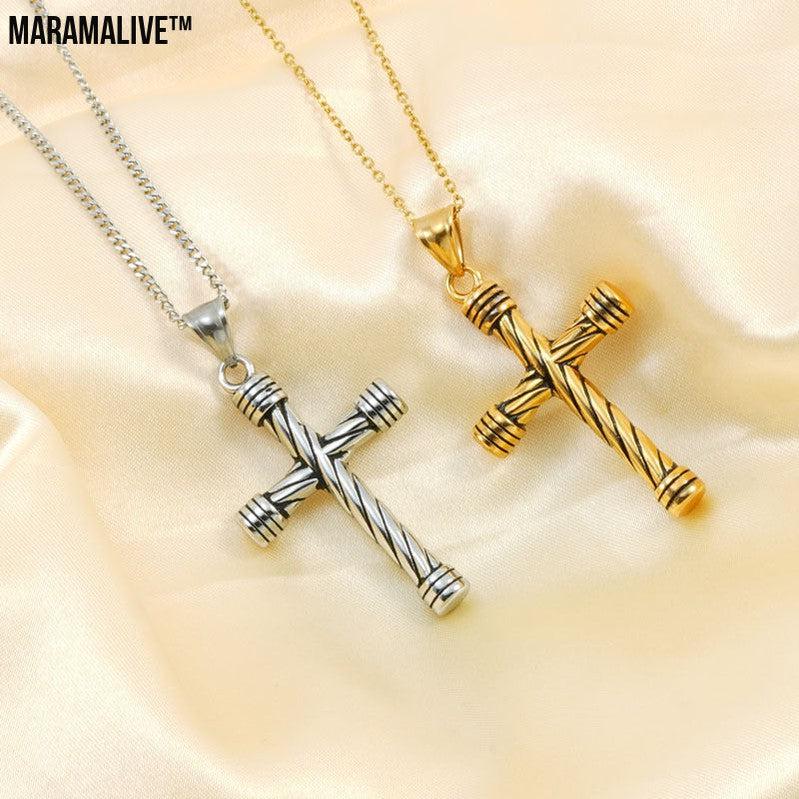 Vintage Cross Necklace