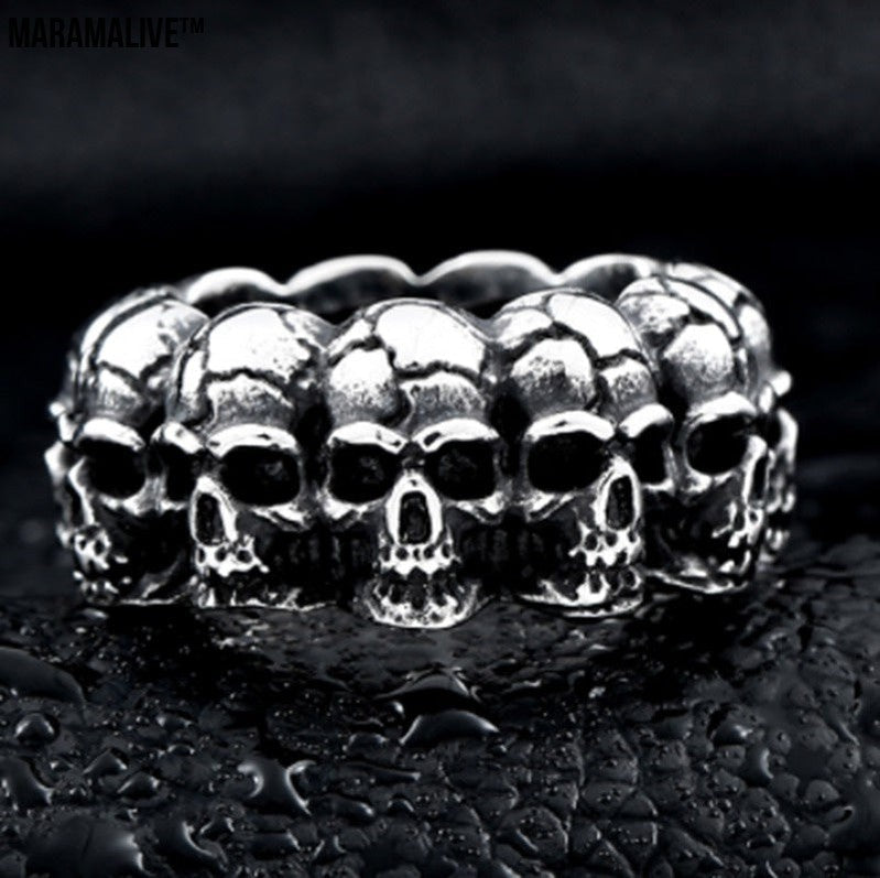 Vintage Skull Ring