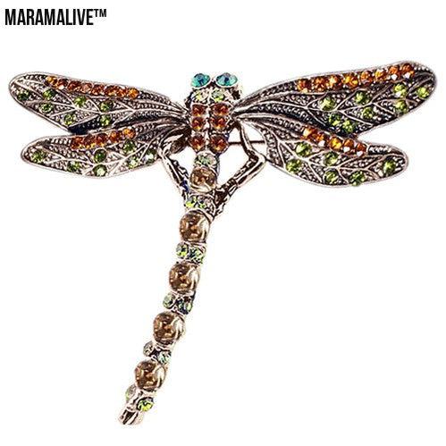 Vintage dragonfly brooch