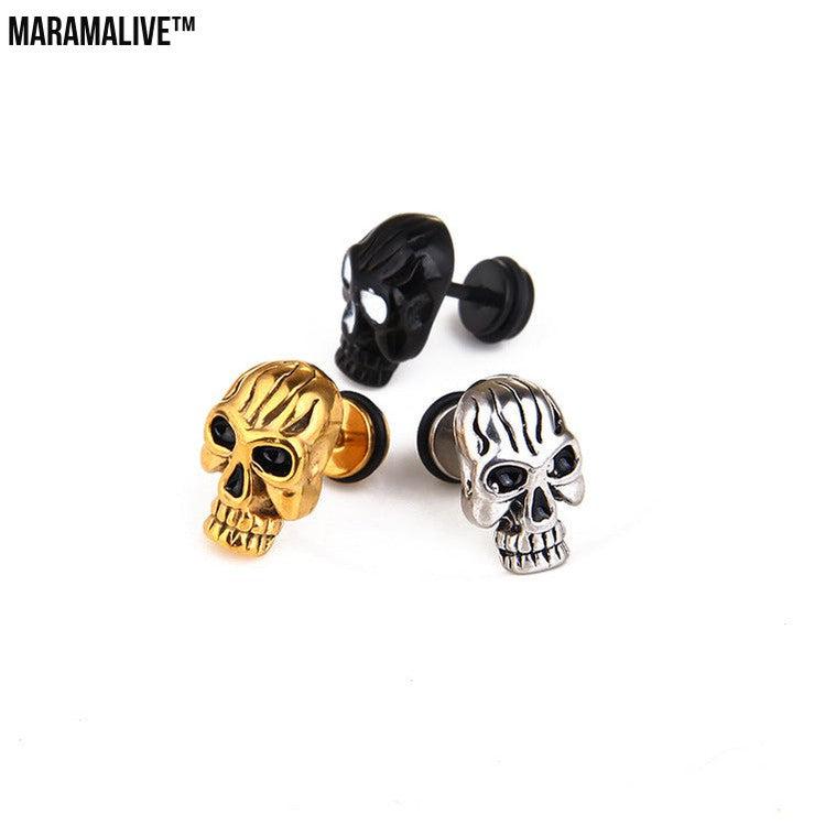 Vintage skull earrings