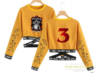 Weird Story 3 Short Long Sleeve Sweatshirt