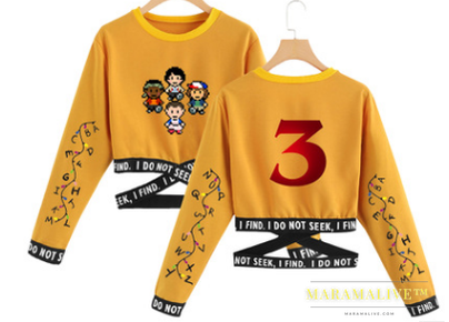 Weird Story 3 Short Long Sleeve Sweatshirt