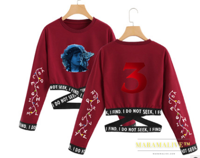 Weird Story 3 Short Long Sleeve Sweatshirt