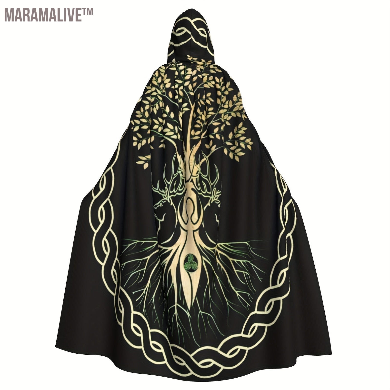 Wiccan Cloak Costume for a Witch's Halloween Outfit