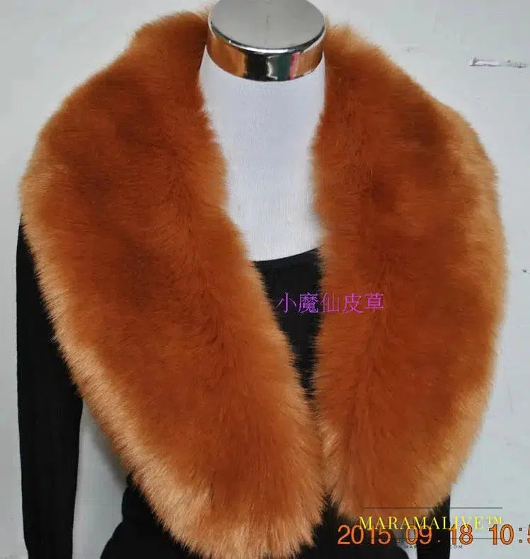 Women new faux fox fur collar multicolor shawl collar fur female fashion autumn and winter warm shawl scarves