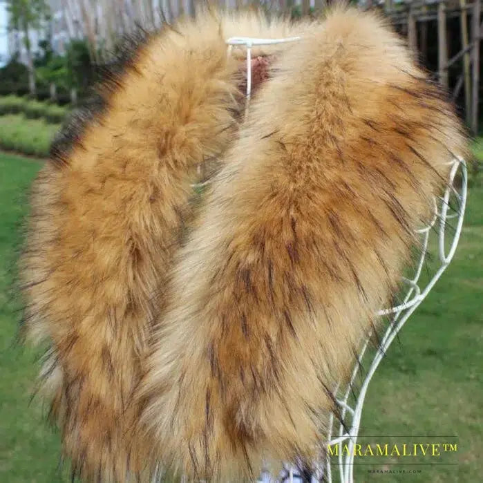 Women new faux fox fur collar multicolor shawl collar fur female fashion autumn and winter warm shawl scarves