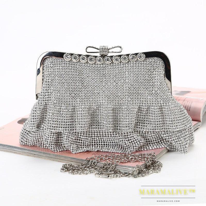 Women's Creative Diamond-studded Evening Bag