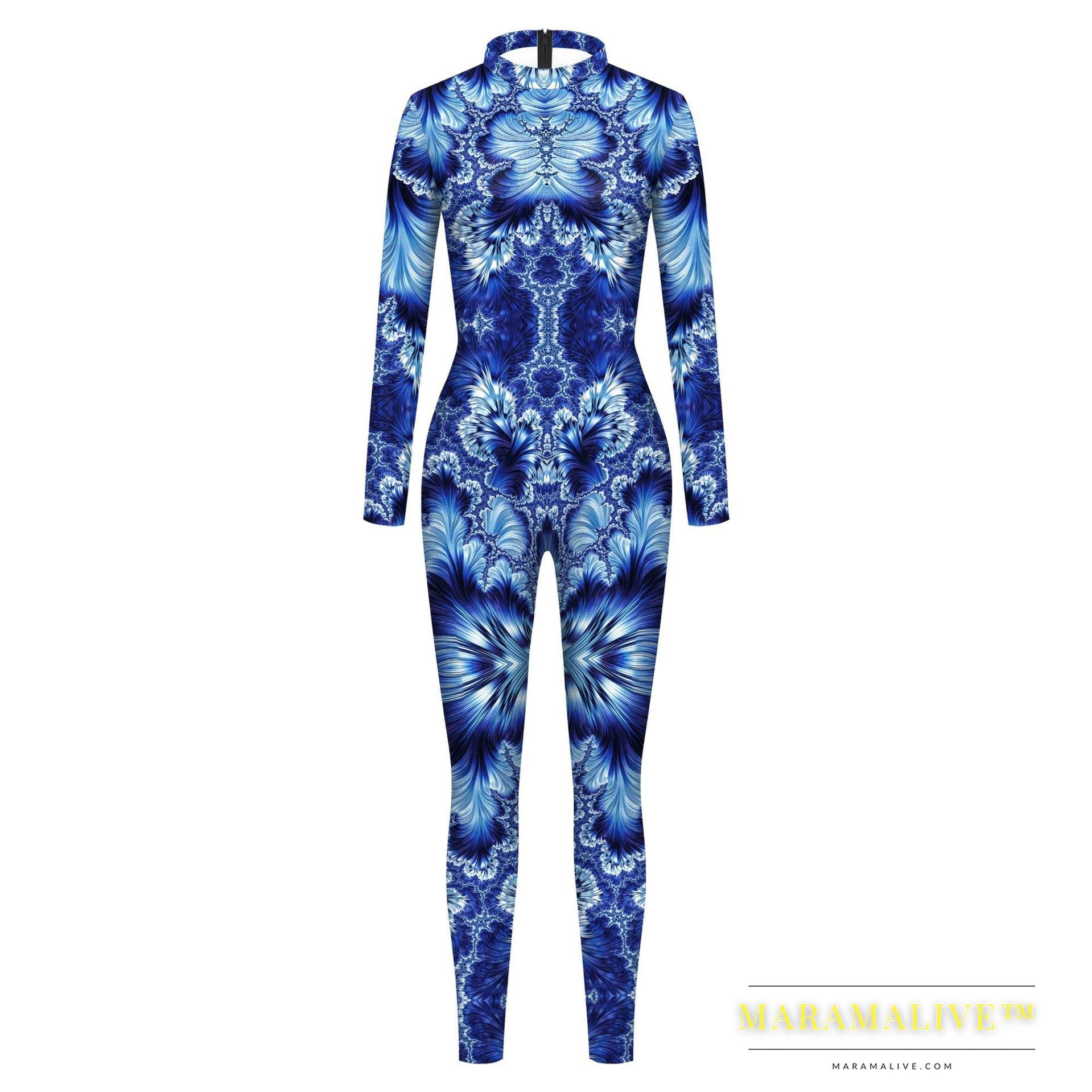 Women's Digital Printing One-piece Suit