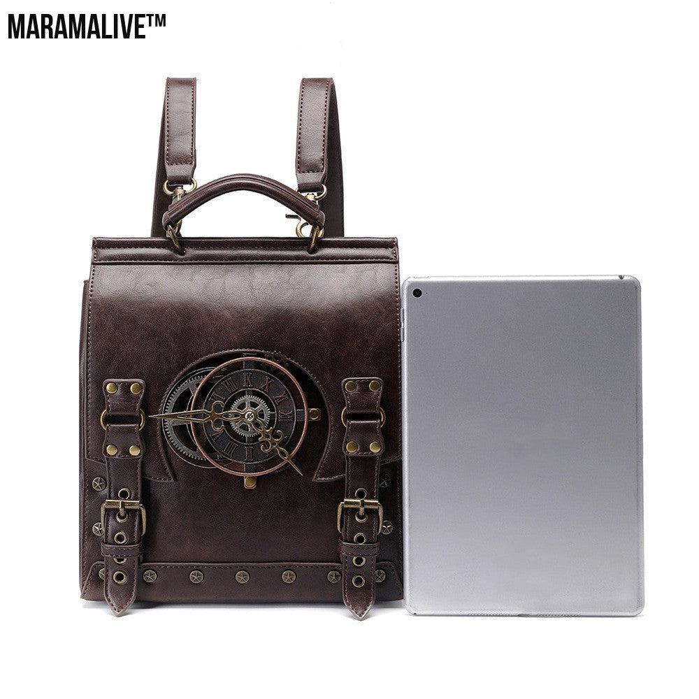 Women's Fashion Industrial Retro Backpack