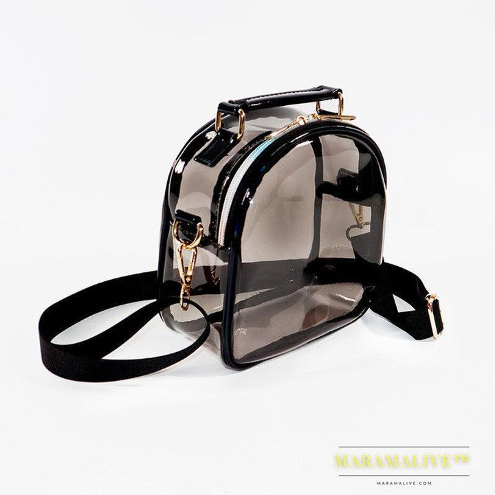 Women's Fashion Laser Transparent Single Shoulder Crossbody Bag