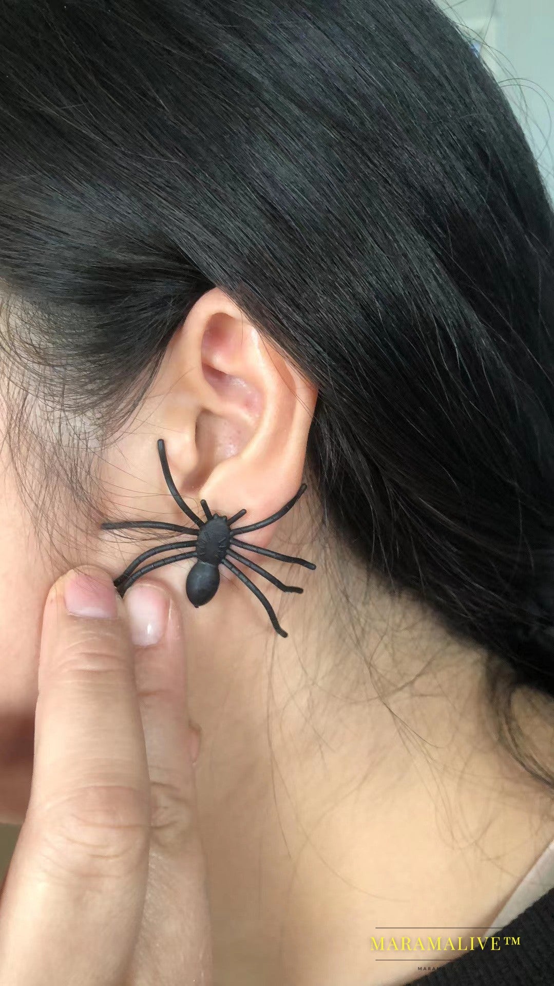 Women's Fashion Personality Spider Special Interest Earrings