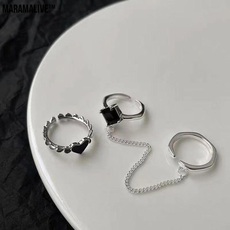 Women's Ins Love Minority Fashion Ring