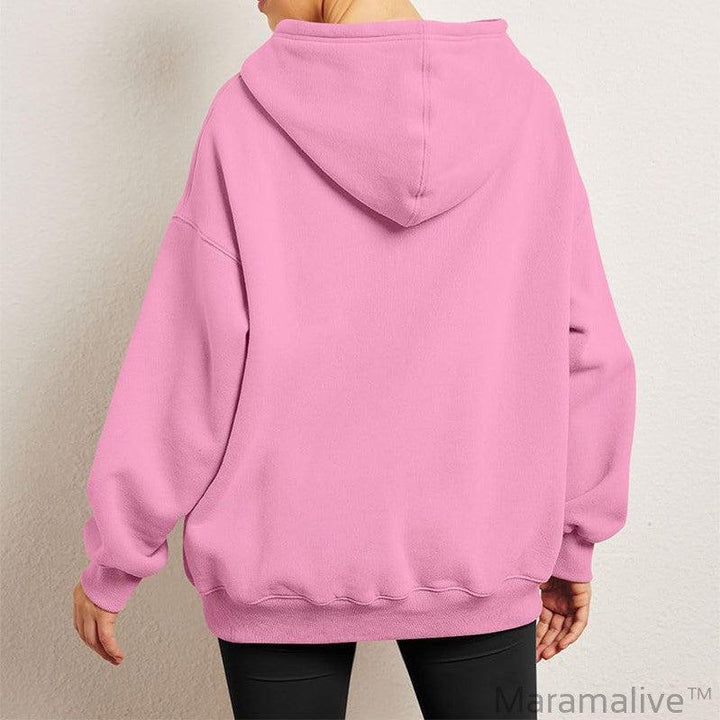 Women's Oversized Hoodies Fleece Loose fit Sweatshirt