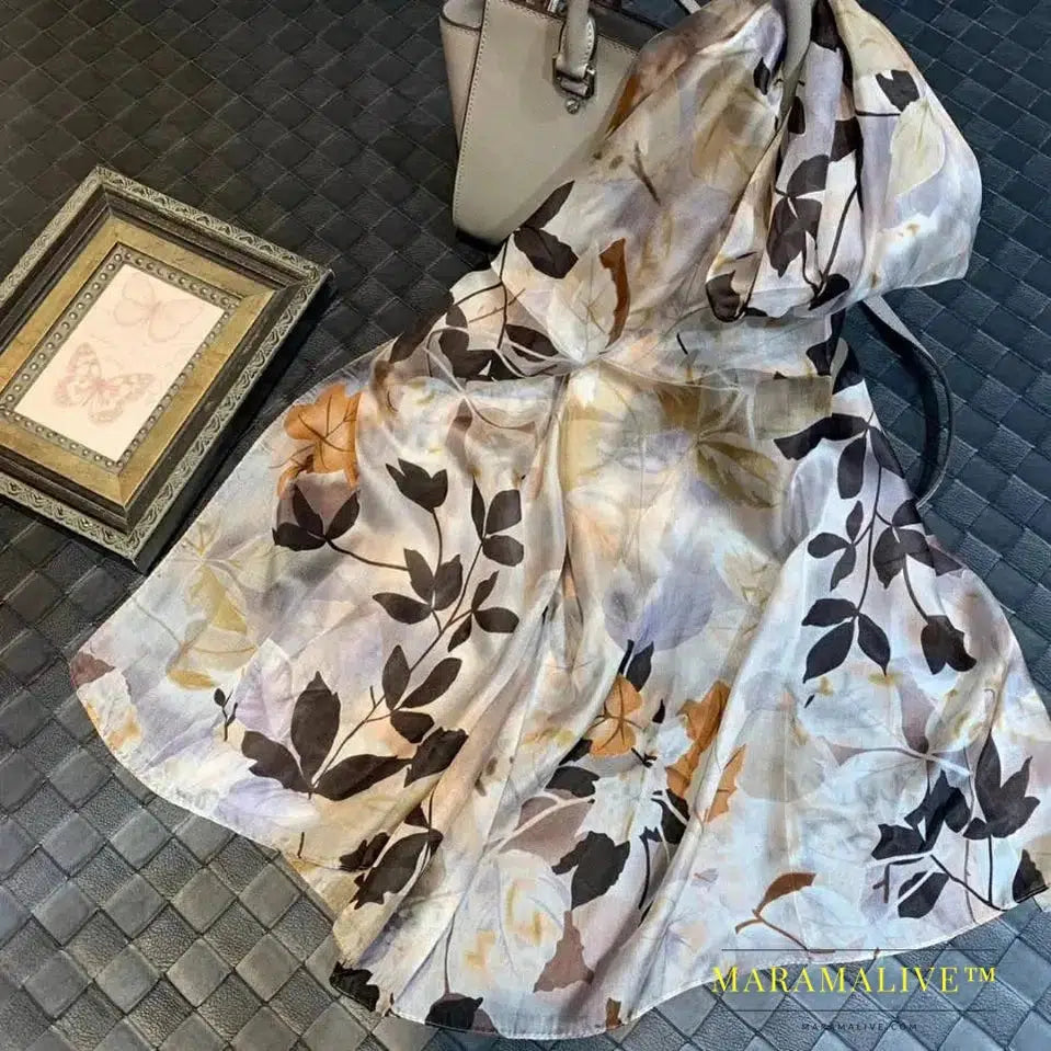 Women's Silk Shawl Scarves - Exquisite, Silky Elegance