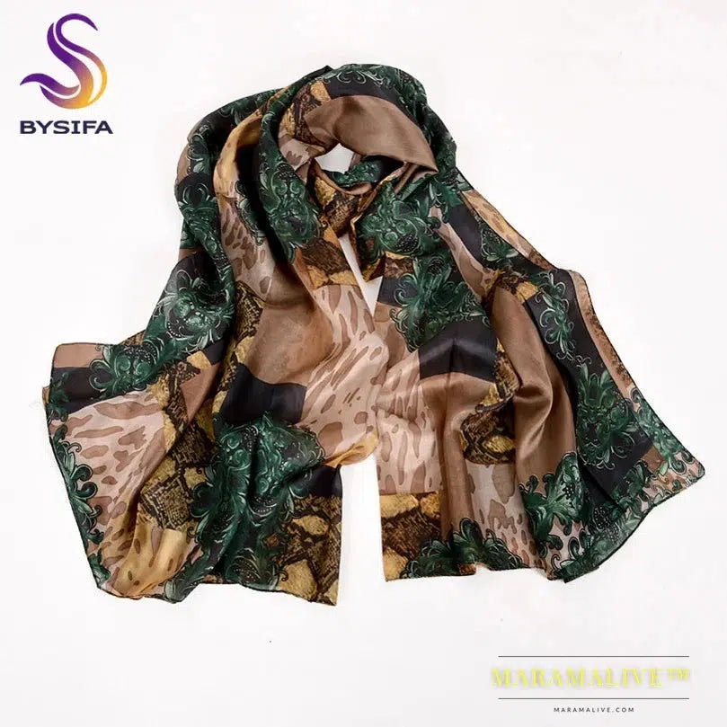 Women's Silk Shawl Scarves - Exquisite, Silky Elegance