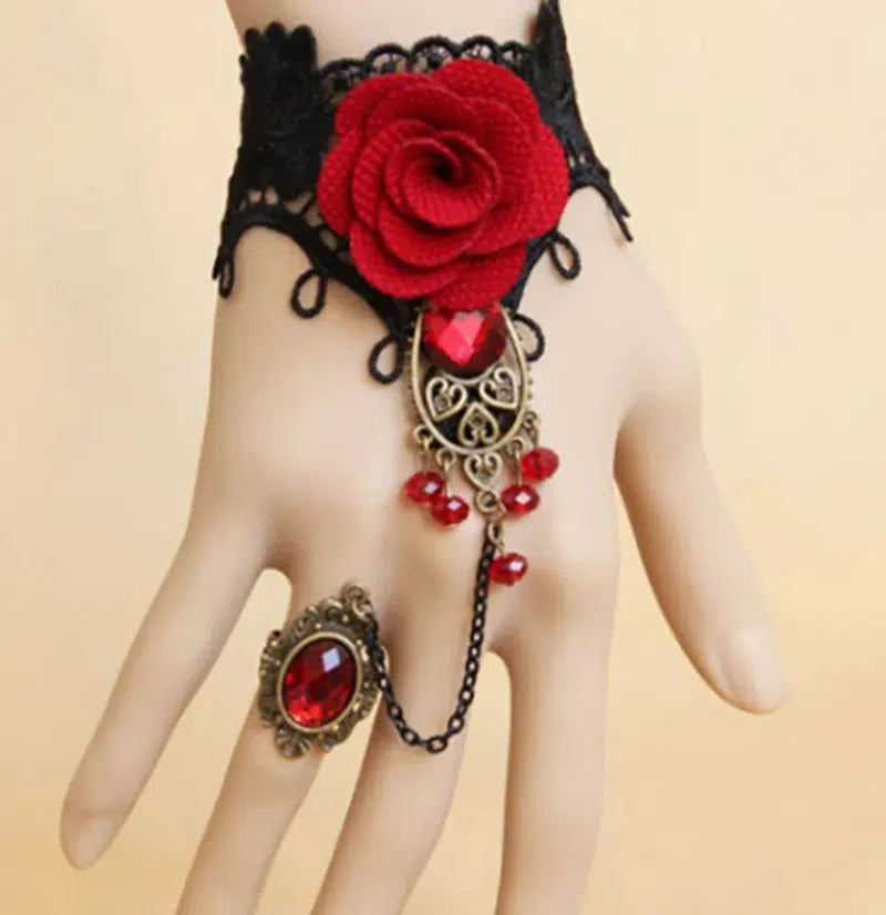 Women's Vintage Steampunk Bracelet Gloves