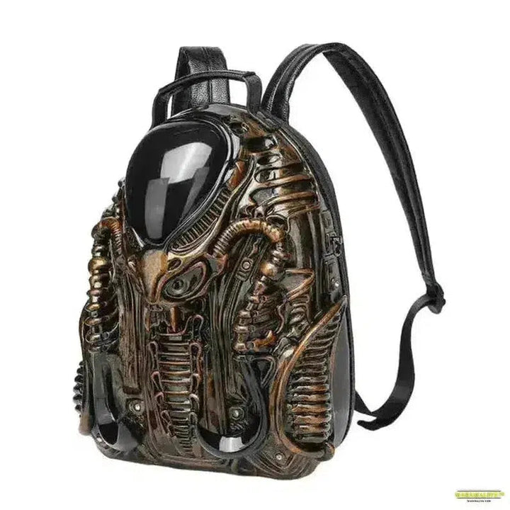 Xenomorph Shaped Backpack for Women Man Halloween Backpack Cool Pre alien Handbag Novelty Backpack Casual Daypacks