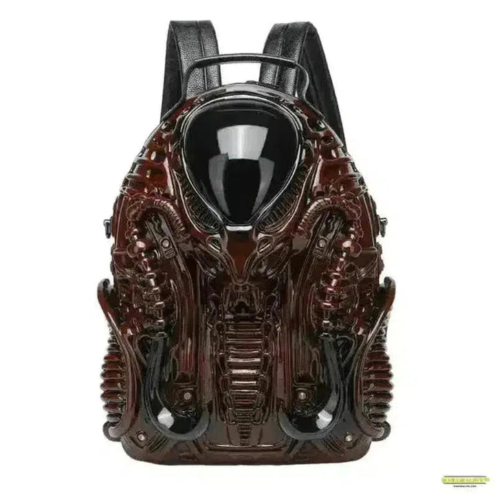 Xenomorph Shaped Backpack for Women Man Halloween Backpack Cool Pre alien Handbag Novelty Backpack Casual Daypacks