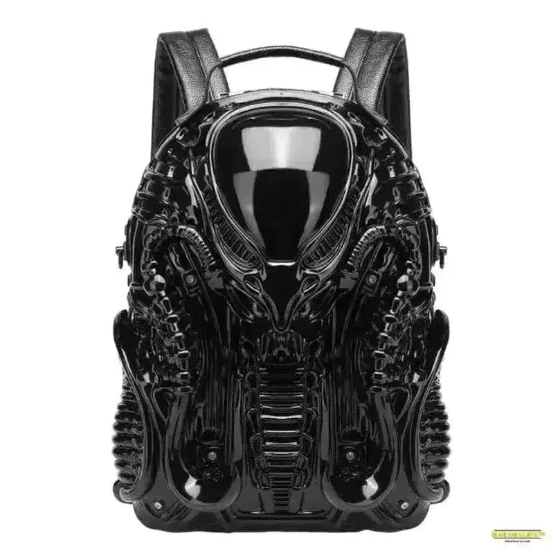 Xenomorph Shaped Backpack for Women Man Halloween Backpack Cool Pre alien Handbag Novelty Backpack Casual Daypacks