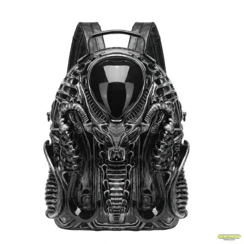 Xenomorph Shaped Backpack for Women Man Halloween Backpack Cool Pre alien Handbag Novelty Backpack Casual Daypacks