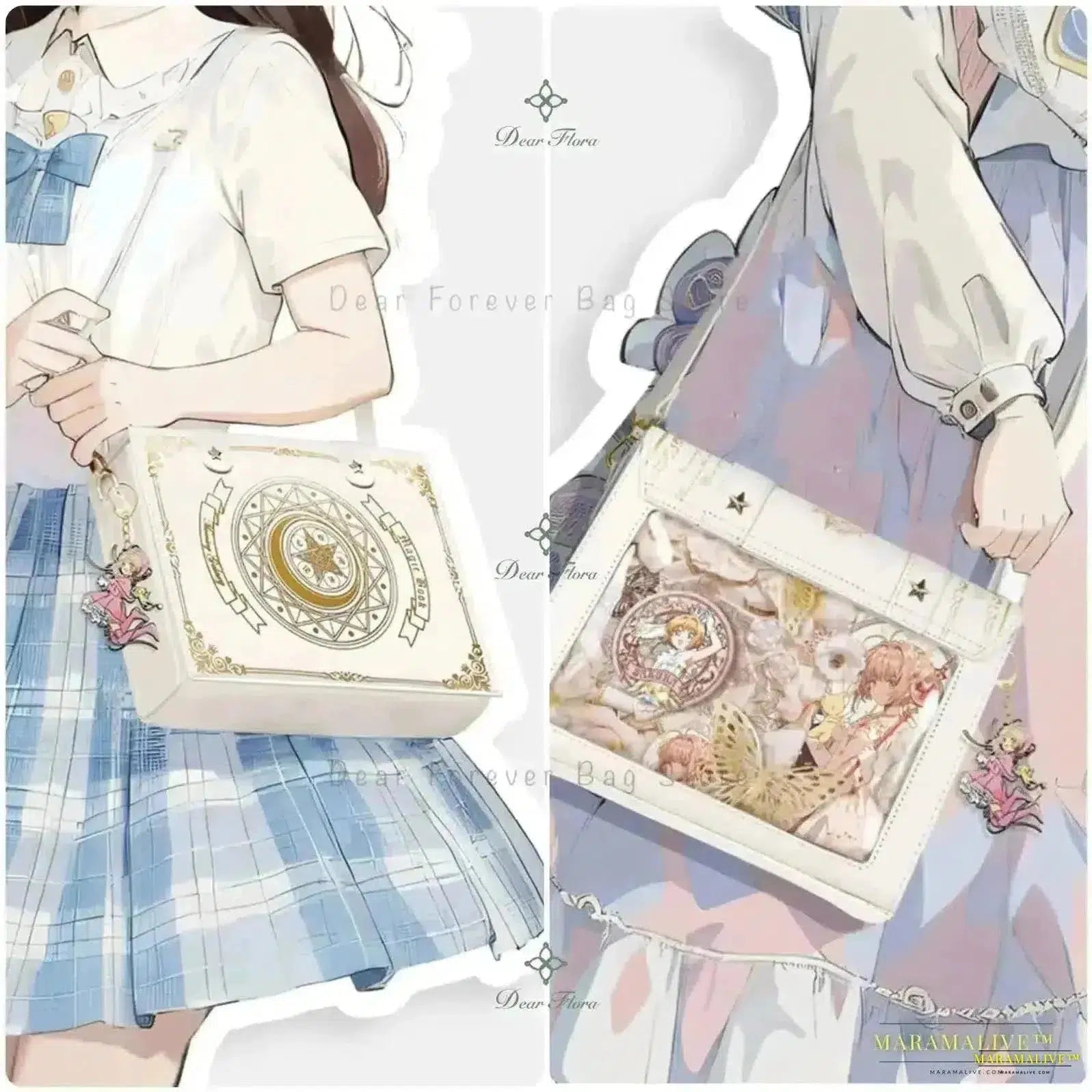 Y2K Magic Book Lolita Handbag - Unique Gothic Shoulder Bag & Crossbody Mini Backpack Purse