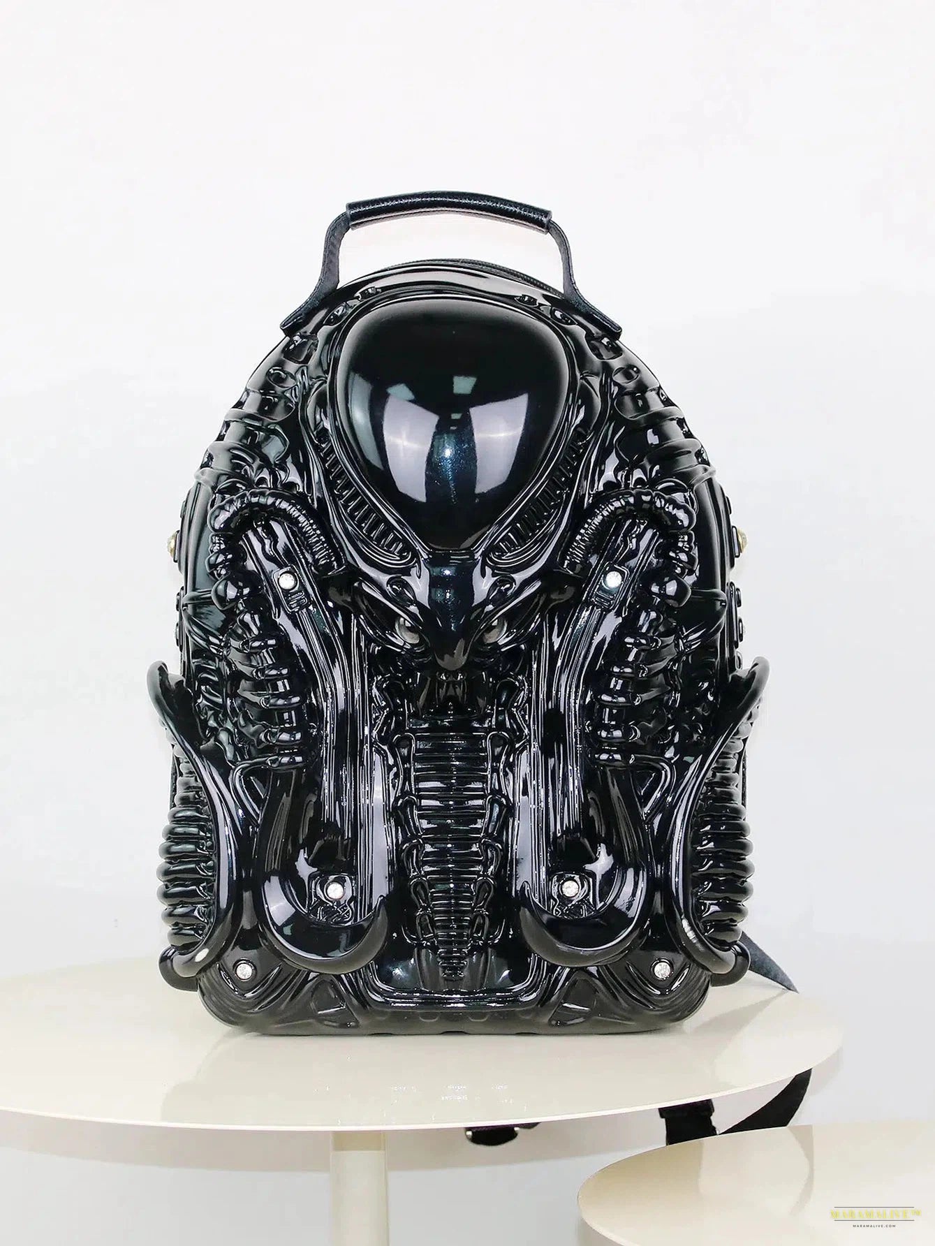 Y2k fashion unique special-shaped motorcycle backpack special-shaped war iron warrior street punk personality creative tide cool