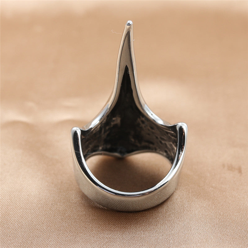 Titanium Steel Animal Beak Vintage Men's Personality Punk Ring
