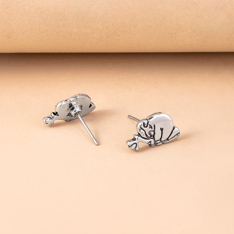A pair of Cute Little Sloth Stud Earrings For Women by Maramalive™.