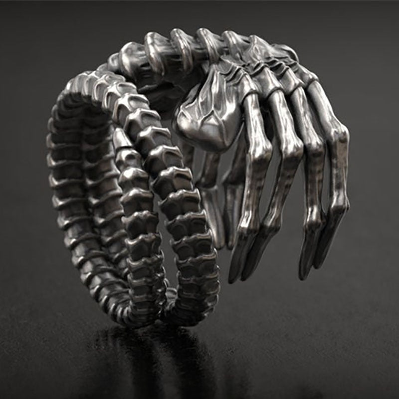 Fashion Men's Domineering Skull Claw Ring
