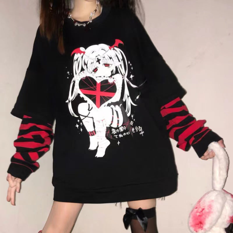 Women's Weird And Cute  Style Top