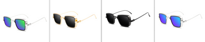 Sunglasses men's retro thick edge