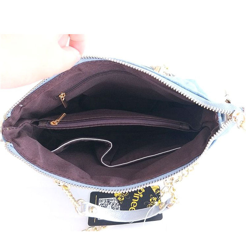 Cowgirl Diamond-studded One-shoulder Messenger Handbag