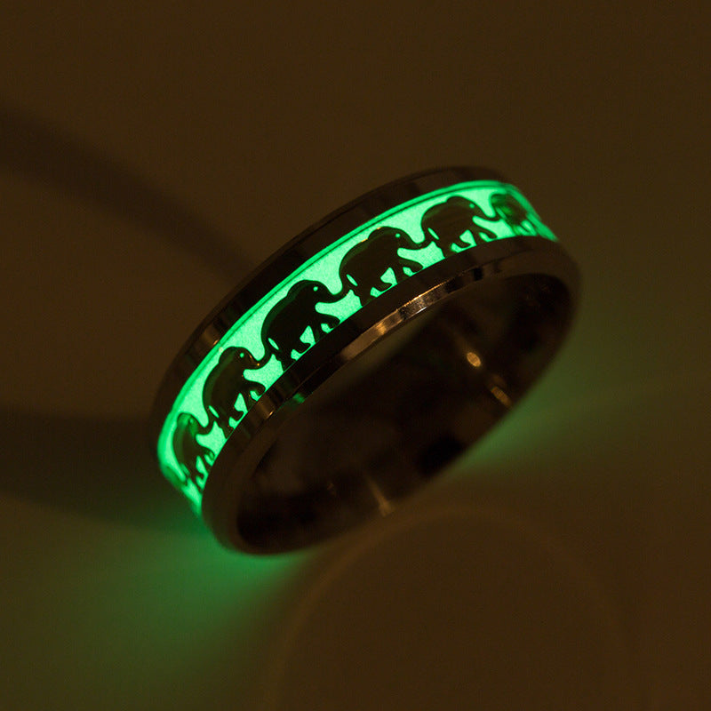 A Luminous Elephant Ring with elephants on it. (Brand: Maramalive™)