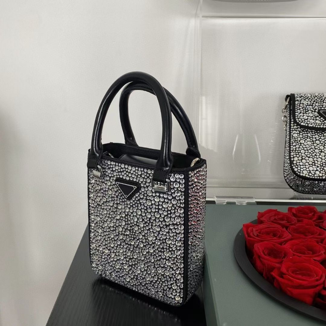 Women's High-end Diamond-studded One Shoulder Rhinestone Bag
