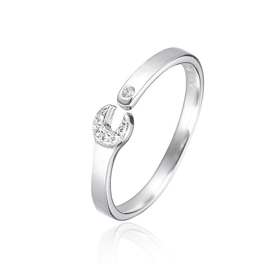 A Maramalive™ Couple Ring Jewelry with diamonds on it.
