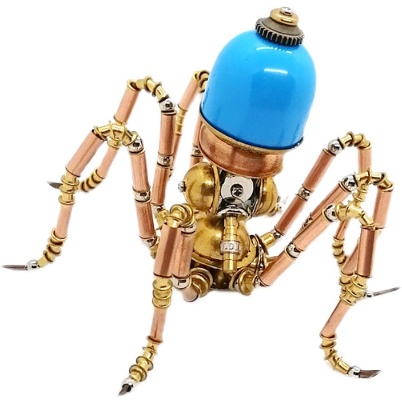 Steampunk Diy Mechanical Octopus Metal Handmade Three-dimensional 3D Assembly