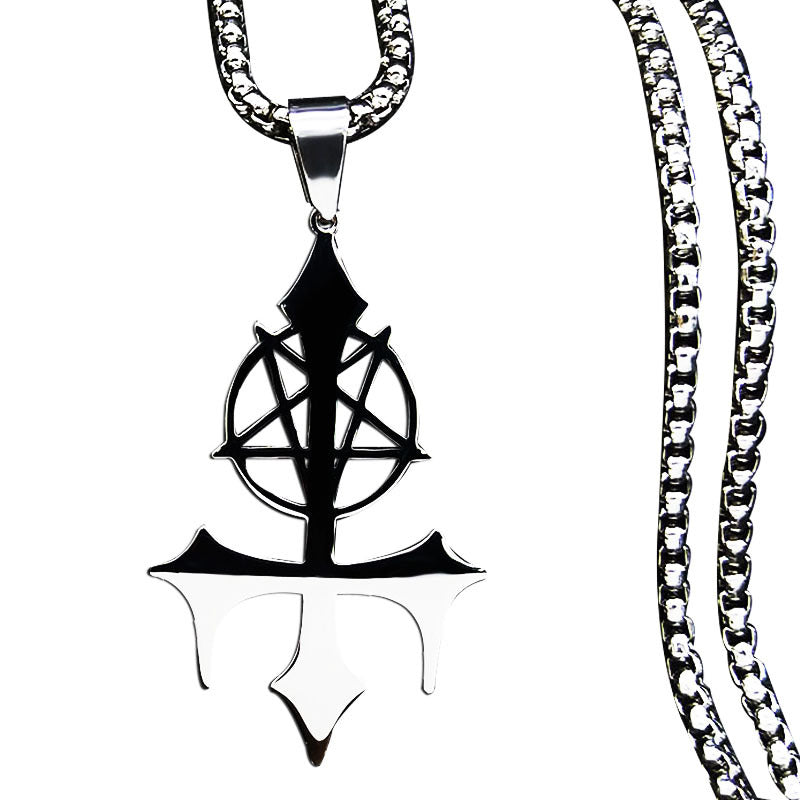Five-pointed Star Symbol Fashion Gothic Necklace