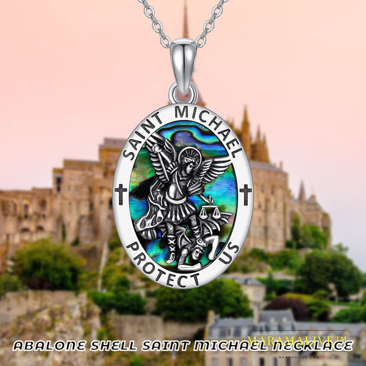 sterling silver jewelry saint michael coin medal pendant ion jewelry for men